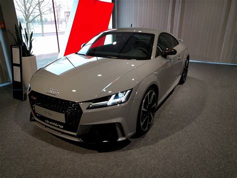 2018 Audi TT-RS in Nardo Grey Spotted - AudiWorld