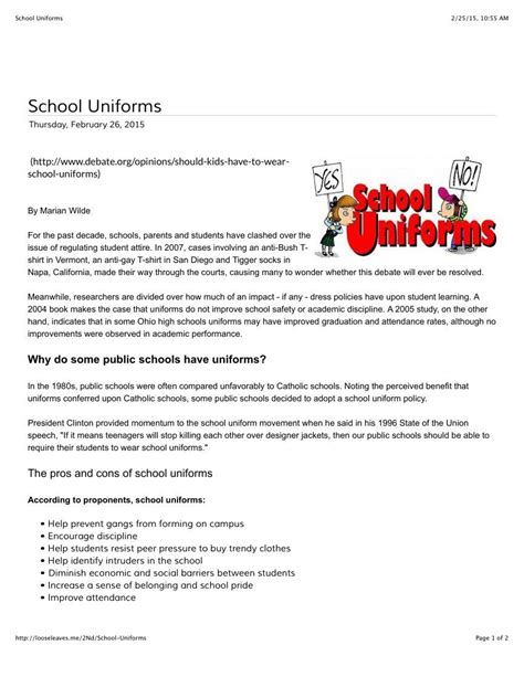 Lori School Uniforms by Ellen Robertson - Flipsnack