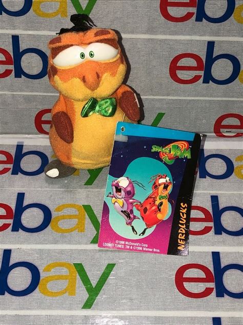 Warner Bros Looney Tunes Space Jam NERDLUCKS Plush Toy 1996 W Tags #WarnerBros in 2020 | Looney ...