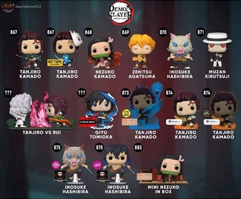 Updated Demon Slayer Kimetsu no Yaiba Funko Pops now online - The Fanboy SEO