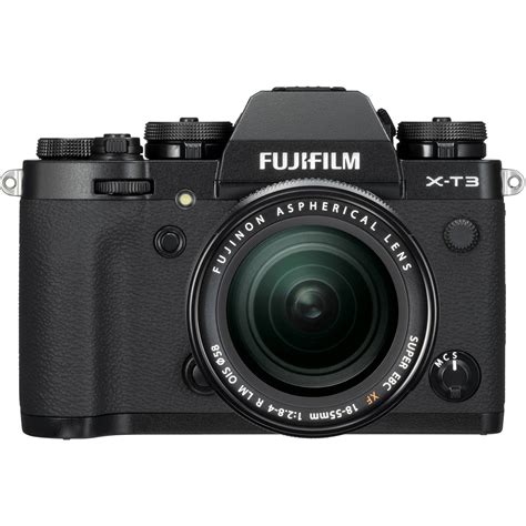 FUJIFILM X-T3 Mirrorless Camera with 18-55mm Lens (Black)