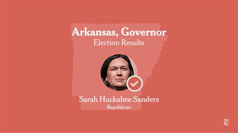 Arkansas Governor Election Results 2022: Huckabee Sanders Defeats Jones ...