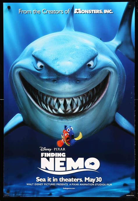 Finding Nemo (2003) Original One Sheet Movie Poster -27" x 40" - Original Film Art - Vintage ...