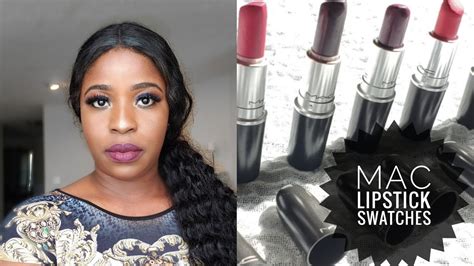 Mac lipstick shades for dark skin - amelamat