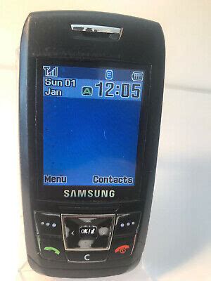 Samsung SGH E250 - Black (Unlocked) Mobile Phone 8808987451387 | eBay