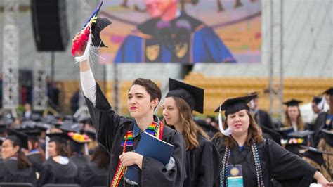 Notre Dame students walk out on Mike Pence during commencement speech - ABC News