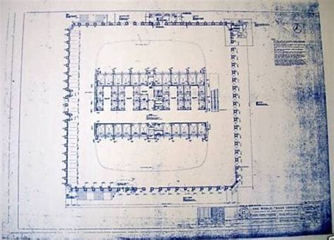 1st Floor Of the World Trade Center Blueprint by BlueprintPlace