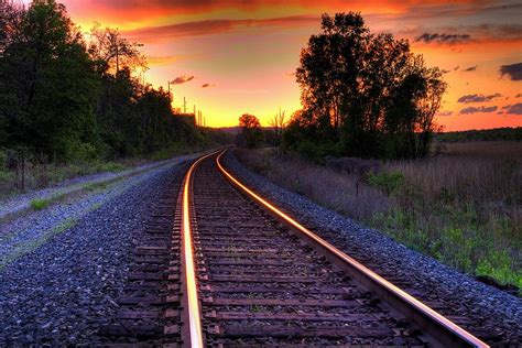 Train Track Sunset - Flickr - Tim Alms Pikeville, Train Photography, Twin Cities, Train Tracks ...