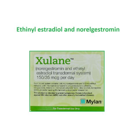 Xulane (Ethinyl estradiol and norelgestromin) Patch - Dosage, Directions