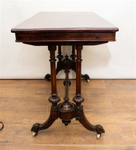 Victorian Side Table - Antique Furniture Burr Walnut 1880 | Furniture ...