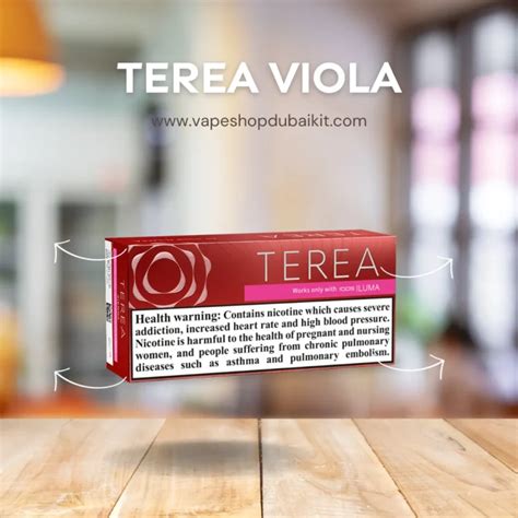 Experience the Fruity Flavors of Terea Viola - Tobacco Sticks for IQOS