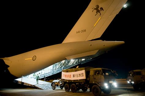 RAAF C-17 flying around the clock in Japan > Pacific Air Forces ...