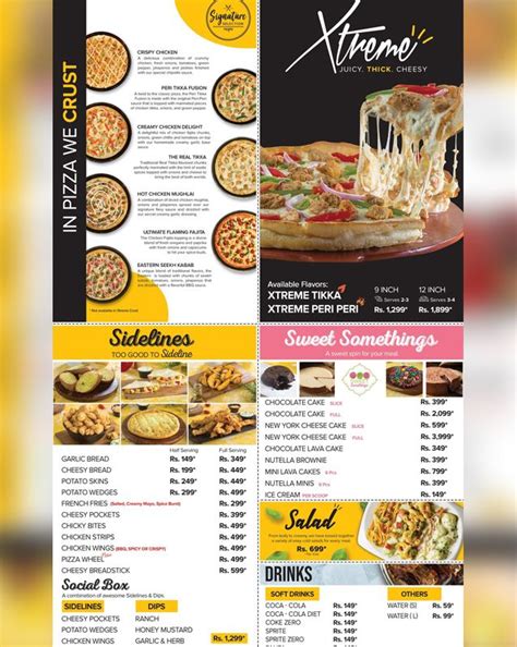 14 Street Pizza Multan Menu - Find Pizza Menu - Pizza Deals and Prices around the globe