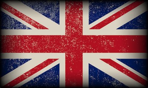 Premium Vector | Vintage UK flag