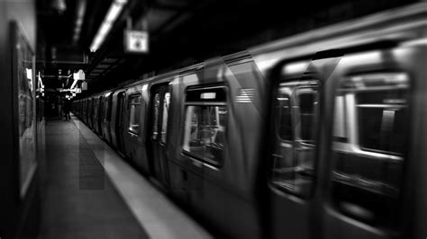 Wallpaper : vehicle, train, New York City, subway, metro, underground, rapid transit, darkness ...