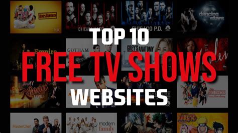 Top 10 Best FREE Websites to Watch TV Shows Online! - YouTube