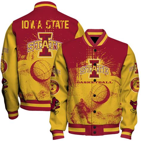 Iowa State Cyclones NCAA Basketball Team Splashing Colors 3D Print Var ...