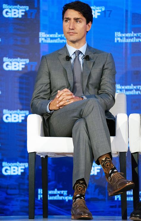 Justin Trudeau Wears Chewbacca Socks, Internet Reacts