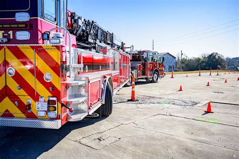 Fire/Rescue tiller truck training | Free Photo - rawpixel