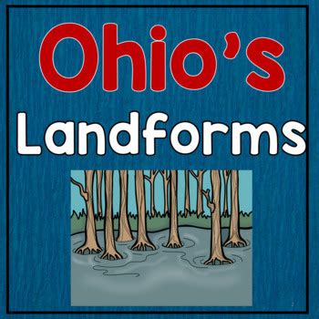 Ohio Landforms Print and Digital Activity by Melissa Shutler | TPT