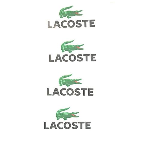 4 Lacoste Alligator Logo Iron On Patch Heat Transfer Vinyl | Etsy