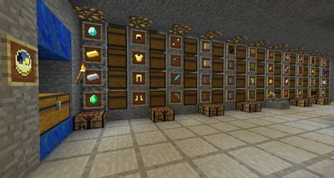 chest room | Minecraft storage, Minecraft storage room, Minecraft houses