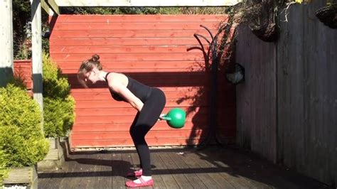 The Kettlebell Swing (Progress To 70lb (35kg)) | Kettlebell swings ...