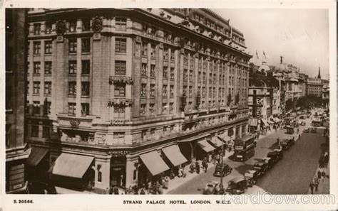 Strand Palace Hotel, London UK Postcard