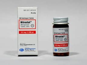 Nitrostat sublingual Drug information on Uses, Side Effects ...