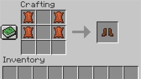 How to make Leather Boots in Minecraft - Pillar Of Gaming