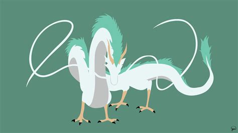 Haku Dragon Form {Spirited Away} by greenmapple17 on DeviantArt