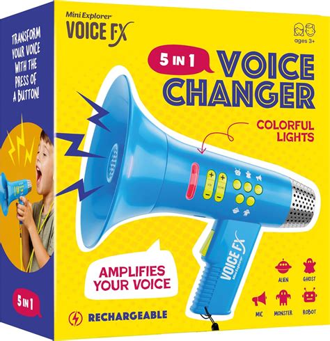 Amazon.com: Mini Explorer Voice Changer for Kids - Voice Changing ...