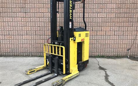 Hyster single reach truck- Excellent condition with low hours - Mister Mechanic