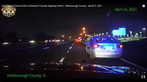 High Speed Chase Ends In Disaster!!! Florida Highway Patrol ...