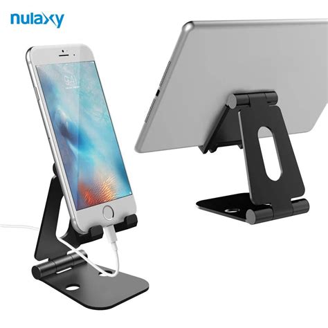 Nulaxy Tablet Stand Adjustable Holder Stand Aluminum Mobile Phone ...