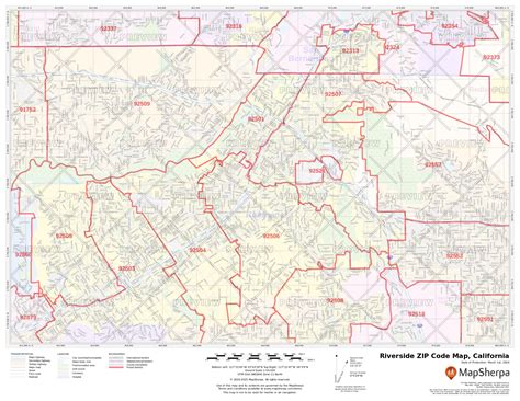 Riverside Ca Zip Code Map - Maps Model Online