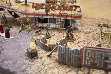 Fallout - Wasteland Warfare - BASE + part of TERRAIN STARTER SET | Angie's painted miniatures ...