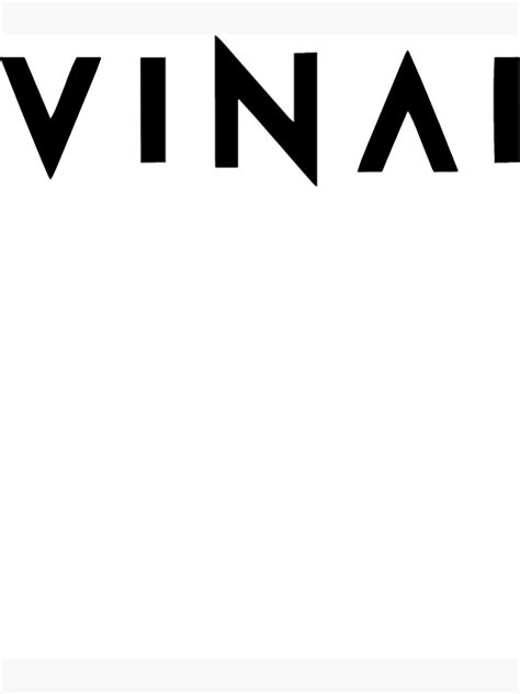 "Vinai Logo" Poster for Sale by CurtisAllen0 | Redbubble