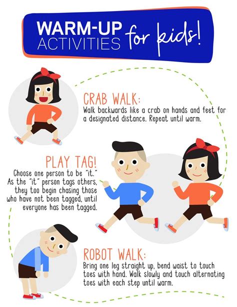 23 Warm-Up Activities for Kids | Gym games for kids, Physical ...