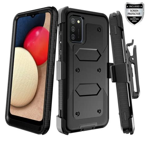 Case for Galaxy A32 5G Belt Clip Holster Kickstand Shock Proof Phone ...