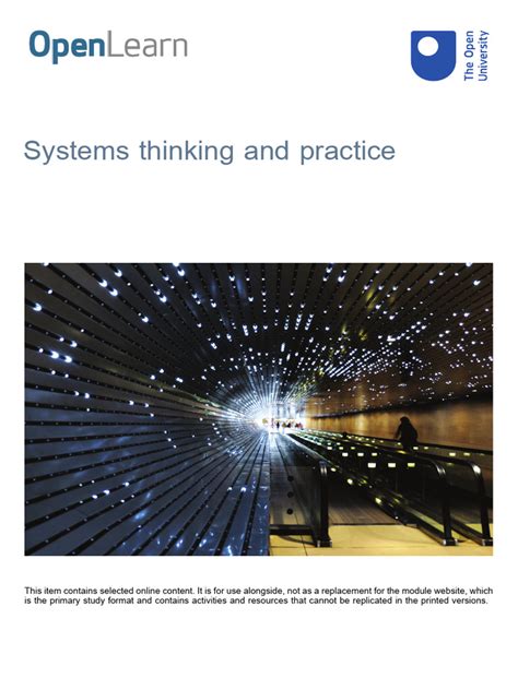 Systems Thinking and Practice Printable | PDF | Thought | Causality