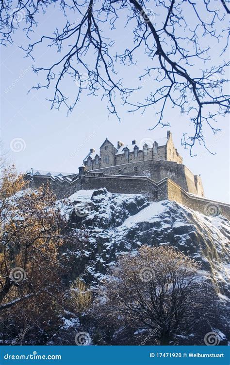 Snowy Castle Stock Photo - Image: 17471920