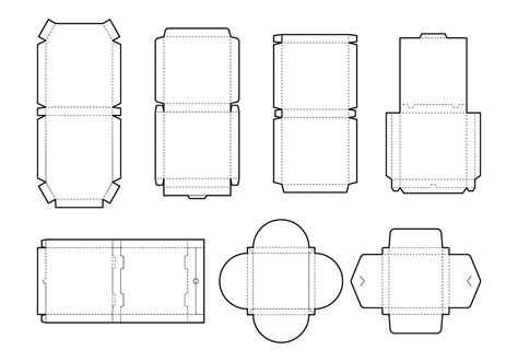 Pizza Box Layout | Box design templates, Packing box design, Pizza box design