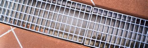 Slotted Kerb Curb Inlet Galvanized Trench Grates Carbon / Stainless ...