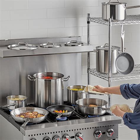 Vollrath Optio 15-Piece Induction Ready Stainless Steel Cookware Set