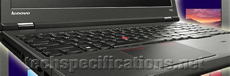 Technical Specifications of Lenovo ThinkPad T540p Laptop