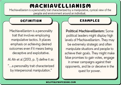 Machiavellianism: 10 Examples and Definition (2024)