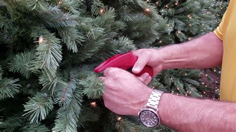 How to Troubleshoot and Repair Christmas lights on a Pre lit Life like Tree ENGLISH GARDENS ...