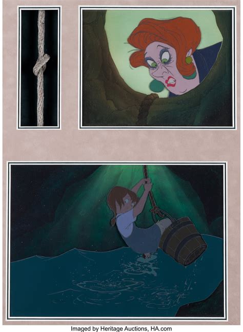 The Rescuers Madame Medusa and Penny Production Cels and Master | Lot ...