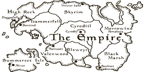 Tamriel Rebuilt:Map of the Empire - The Unofficial Elder Scrolls Pages (UESP)